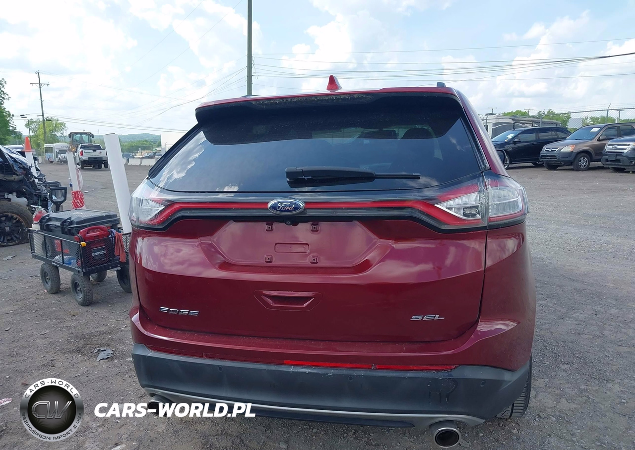 2017 Ford Edge Sel VIN:2FMPK3J80HBB18649 - 16
