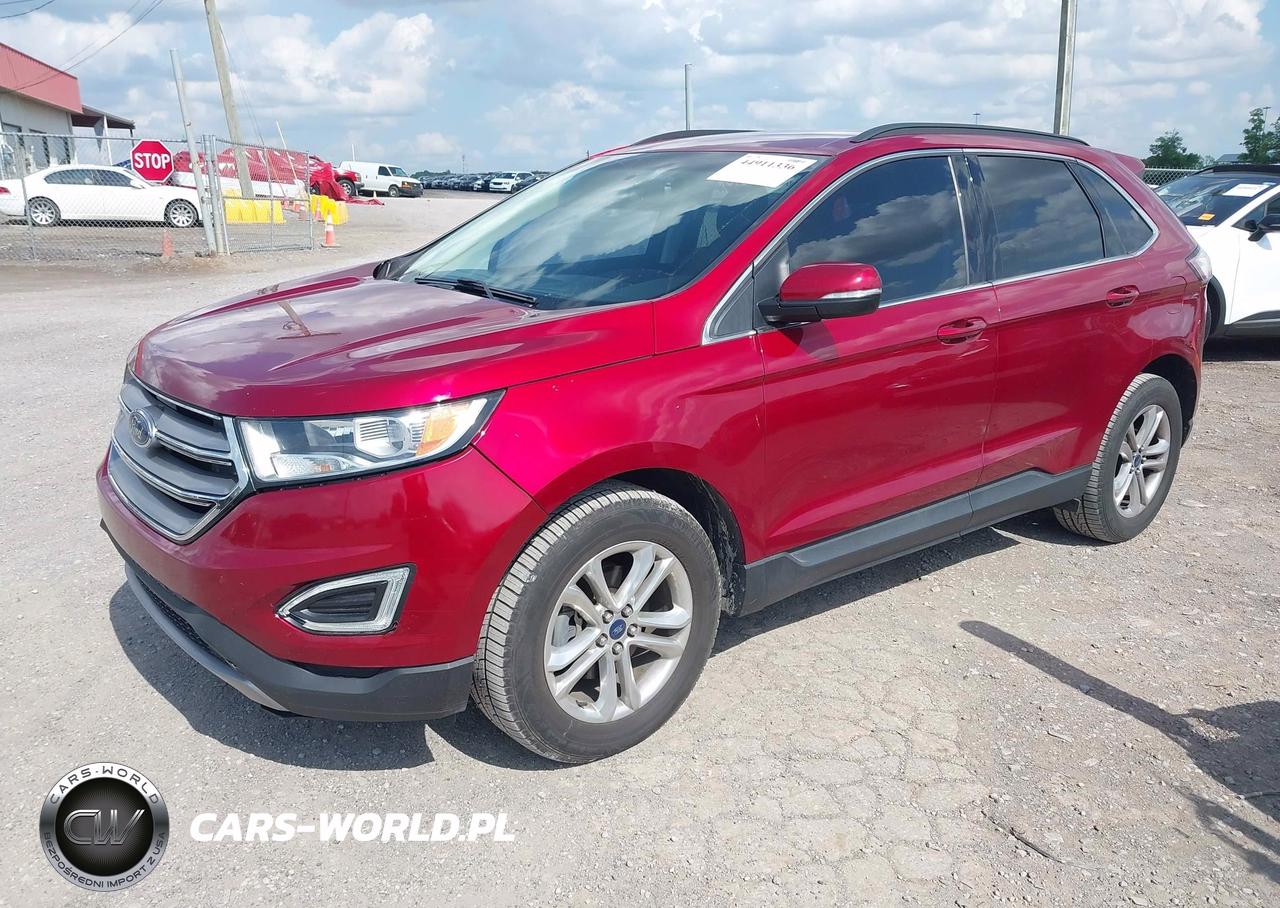 2017 Ford Edge Sel VIN:2FMPK3J80HBB18649 - 2