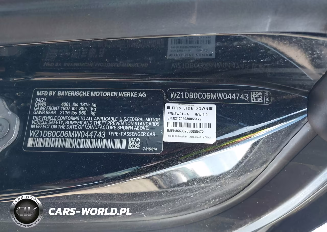 2021 Toyota Gr Supra 3.0 Premium VIN:WZ1DB0C06MW044743 - 9