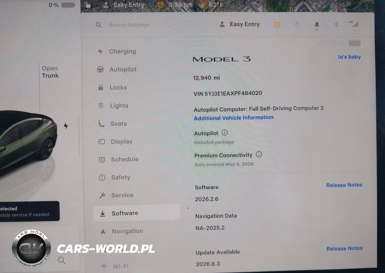 2023 Tesla Model 3 Rear-Wheel Drive VIN:5YJ3E1EAXPF484020 - 19
