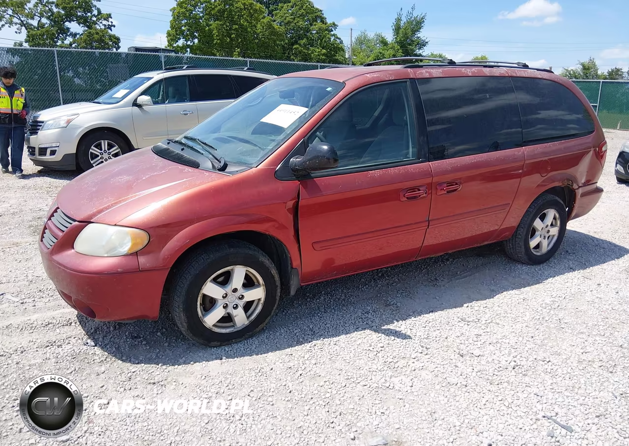 2007 Dodge Grand Caravan Sxt VIN:2D4GP44L67R322201 - 2