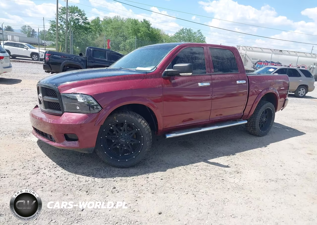 2009 Dodge Ram 1500 Slt-Sport-Trx VIN:1D3HB13P69J500593 - 2