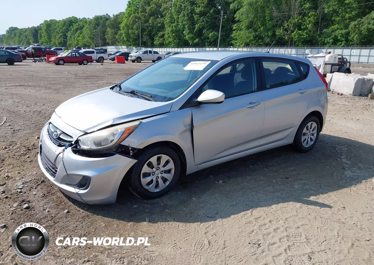 2016 Hyundai Accent Se VIN:KMHCT5AE7GU250880 - 2