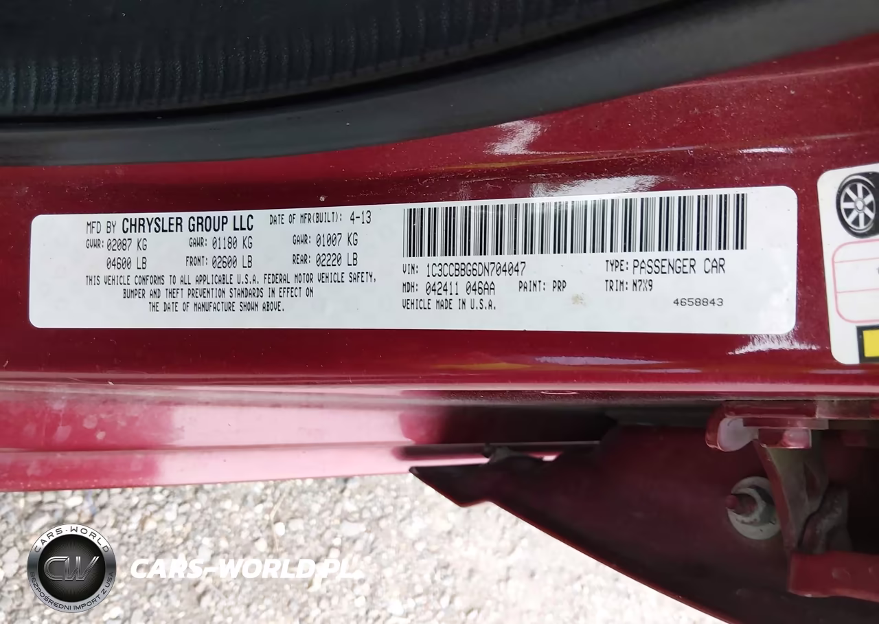 2013 Chrysler 200 Touring VIN:1C3CCBBG6DN704047 - 9