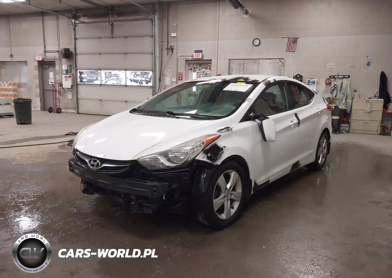 2013 Hyundai Elantra Gls VIN:5NPDH4AE5DH404044 - 2
