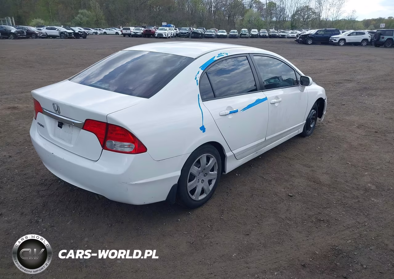 2011 Honda Civic Lx VIN:2HGFA1F58BH533942 - 4