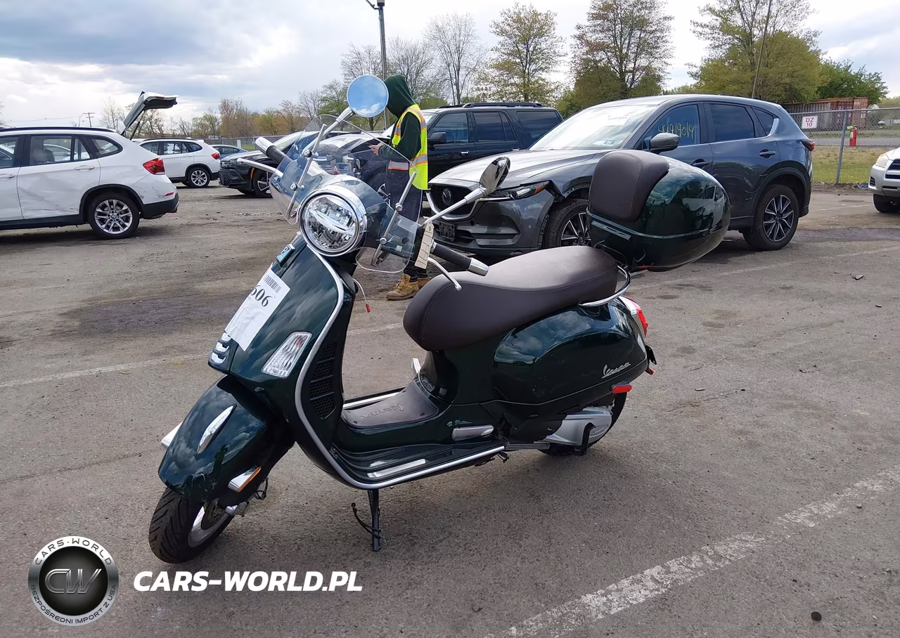 2020 Vespa Gts VIN:ZAPMA39M1L5300027 - 2