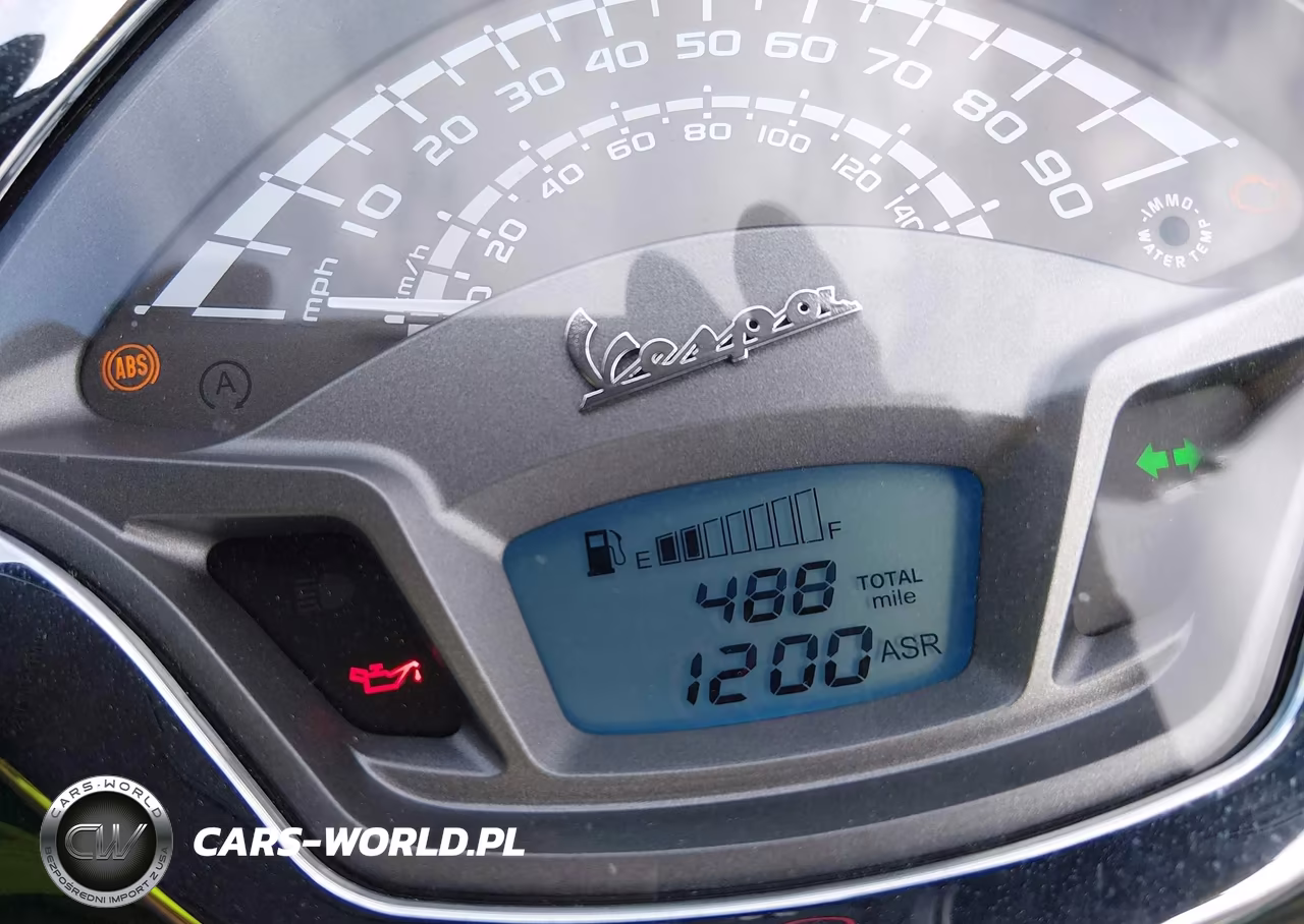 2020 Vespa Gts VIN:ZAPMA39M1L5300027 - 7