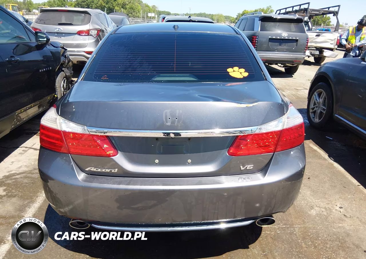 2015 Honda Accord Ex-L V-6 VIN:1HGCR3F84FA020290 - 16