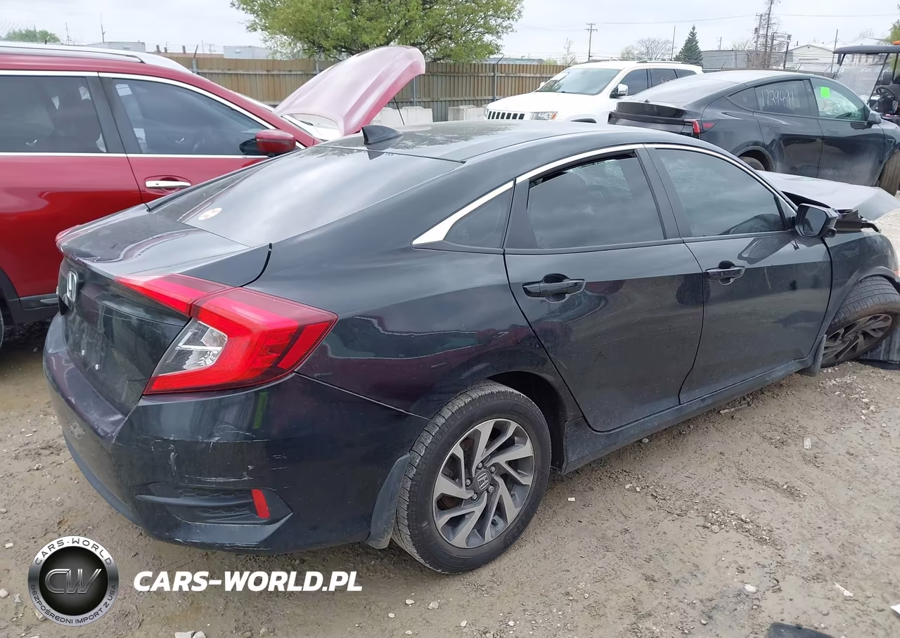 2018 Honda Civic Ex VIN:19XFC2F73JE036338 - 4