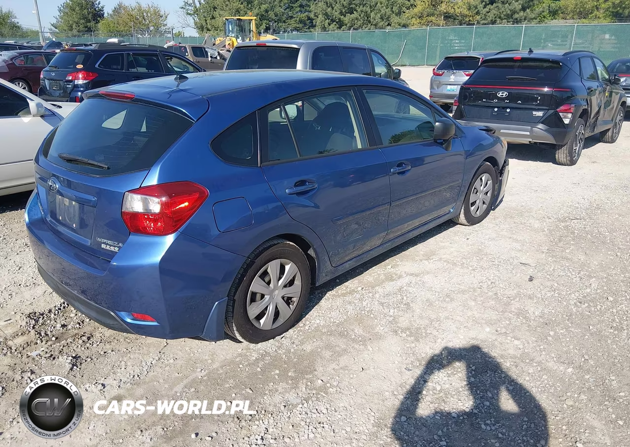 2014 Subaru Impreza 2.0I VIN:JF1GPAA65E8257561 - 4