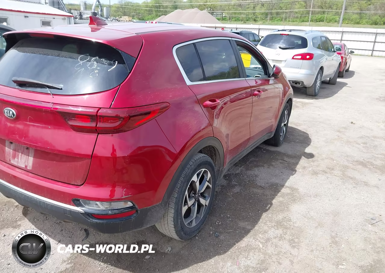 2020 Kia Sportage Lx VIN:KNDPM3AC1L7647113 - 4