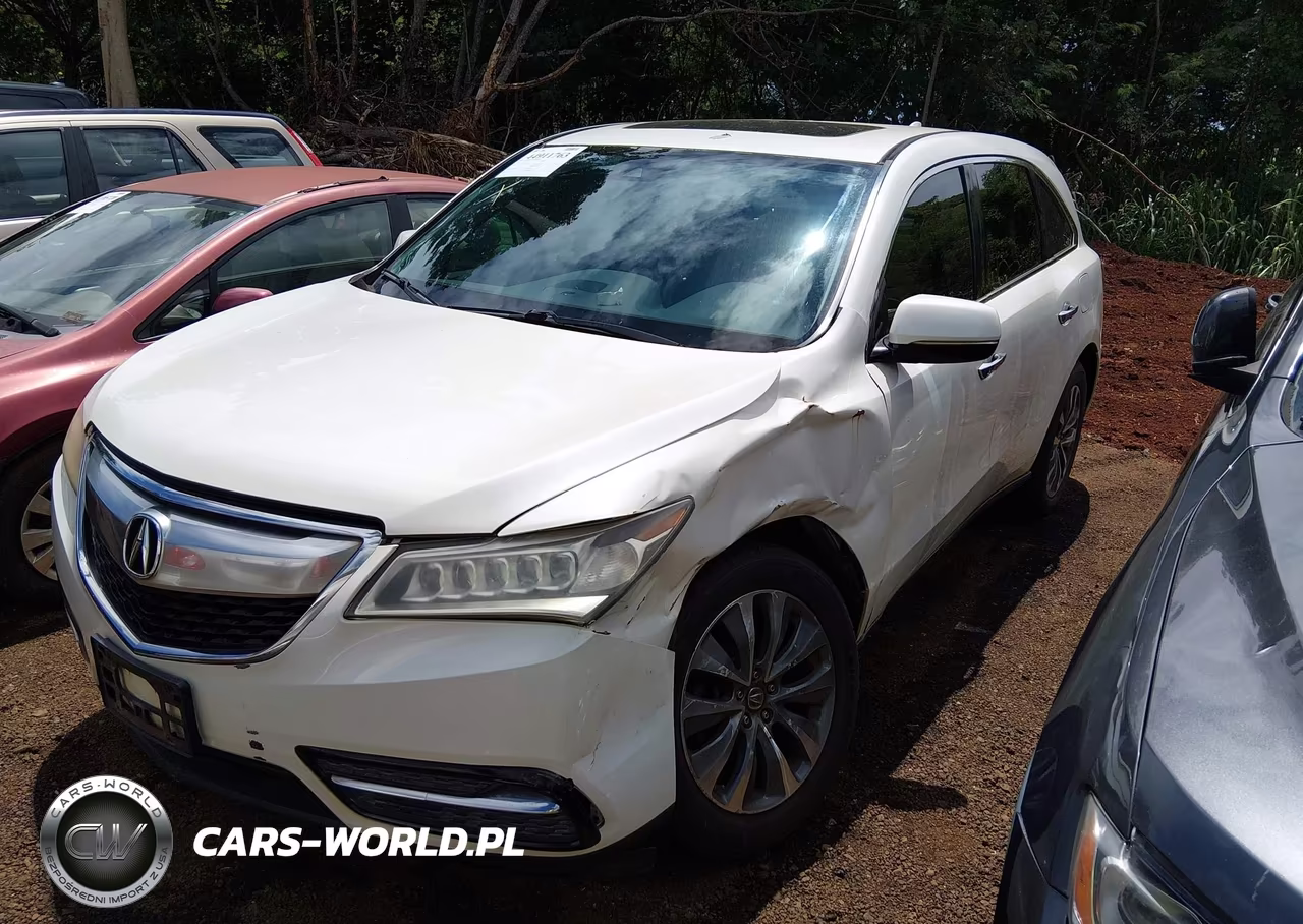 2016 Acura Mdx VIN:5FRYD3H69GB010022 - 2