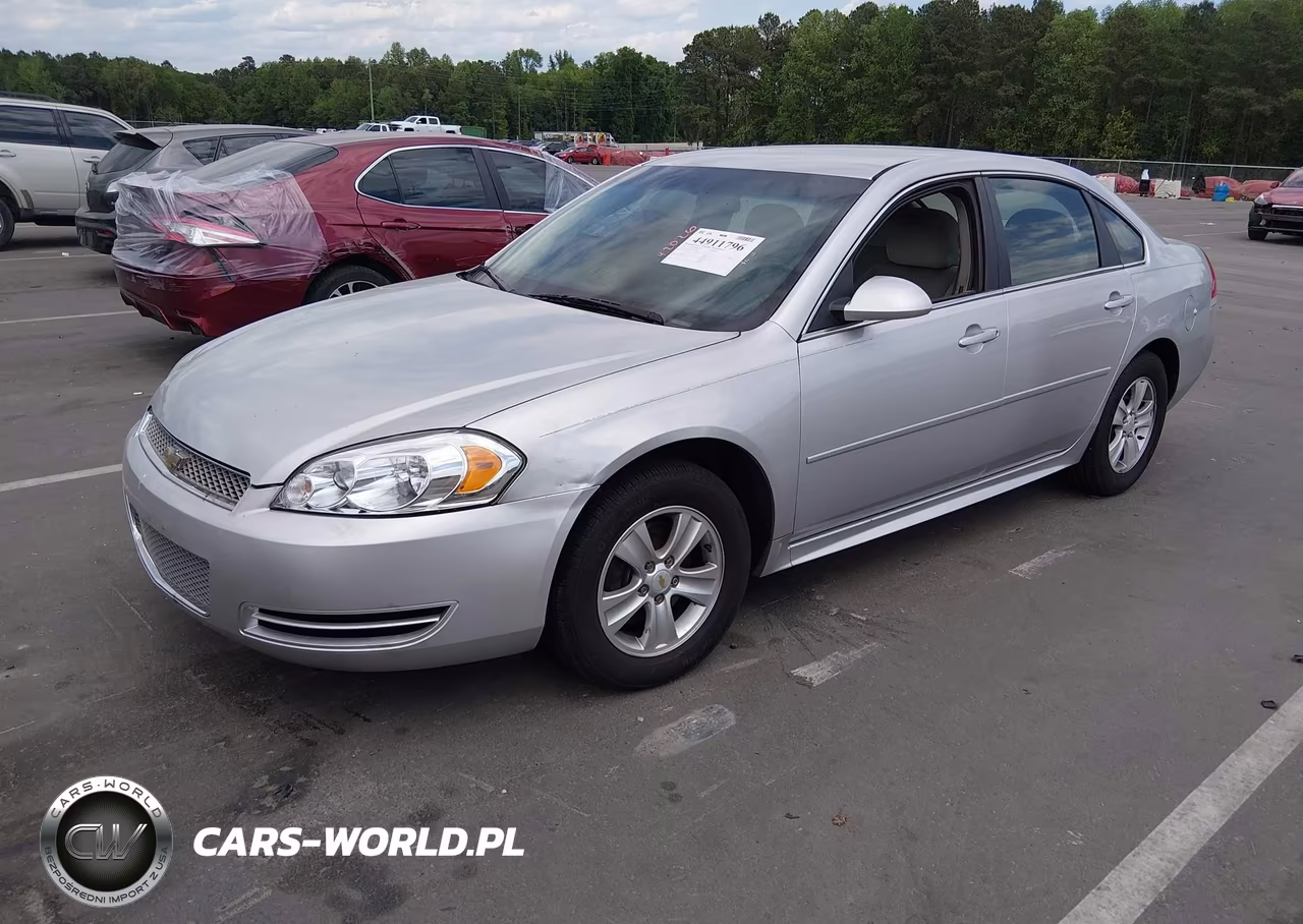 2012 Chevrolet Impala Ls VIN:2G1WA5E3XC1187000 - 2