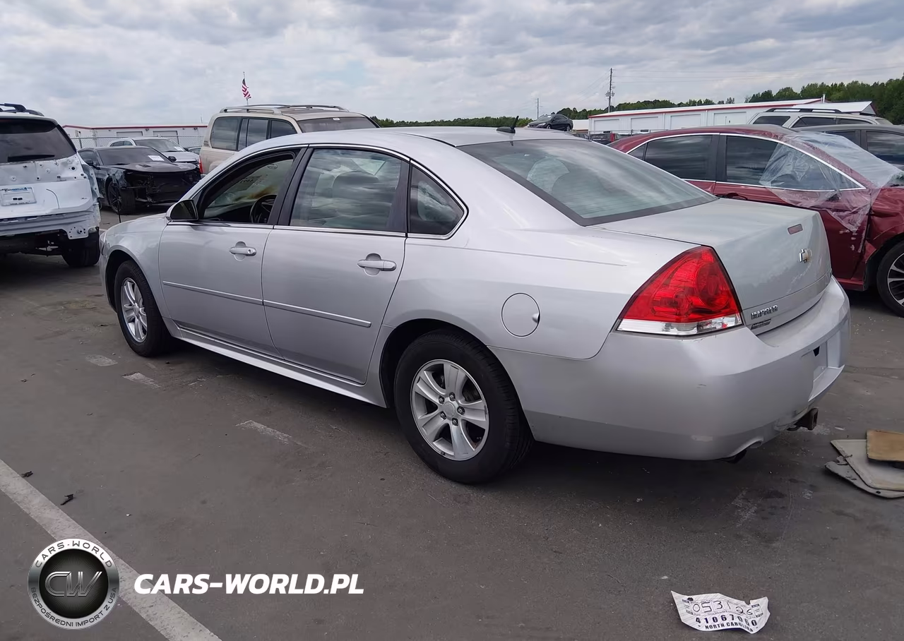 2012 Chevrolet Impala Ls VIN:2G1WA5E3XC1187000 - 3