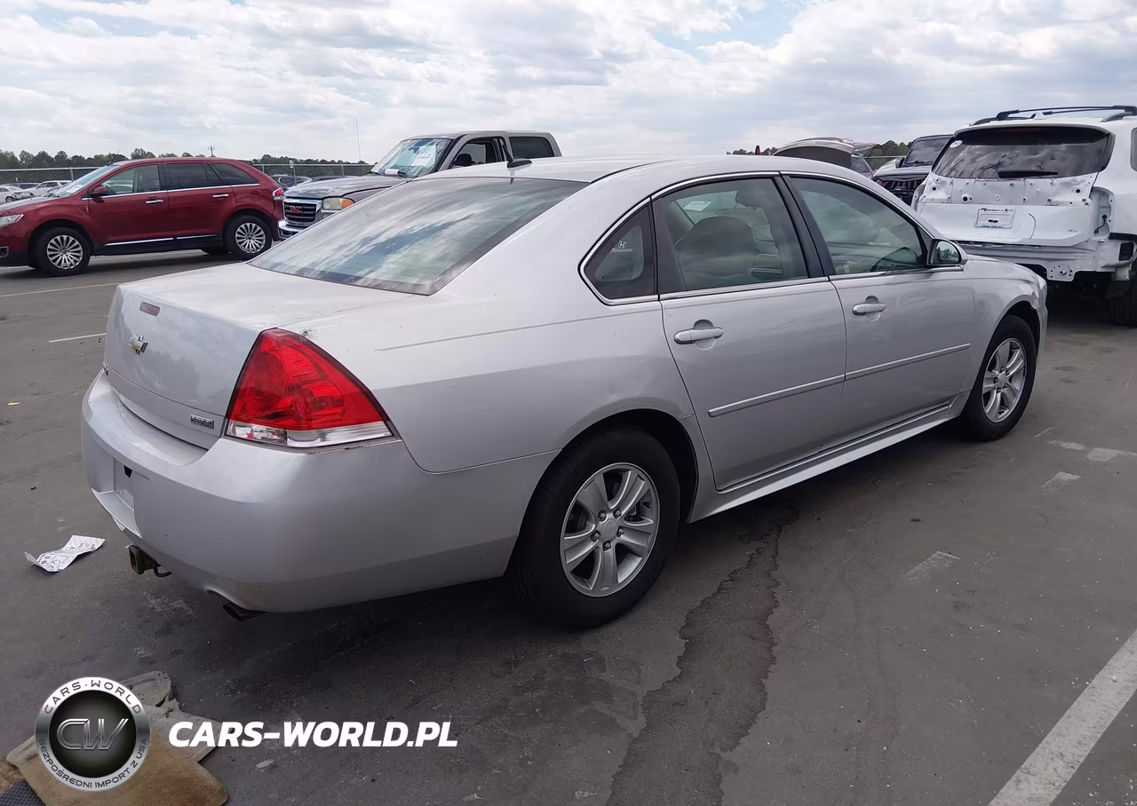2012 Chevrolet Impala Ls VIN:2G1WA5E3XC1187000 - 4