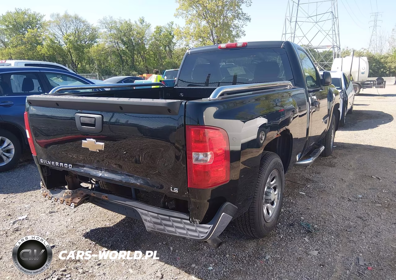 2008 Chevrolet Silverado 1500 Work Truck VIN:1GCEC14X38Z274553 - 4