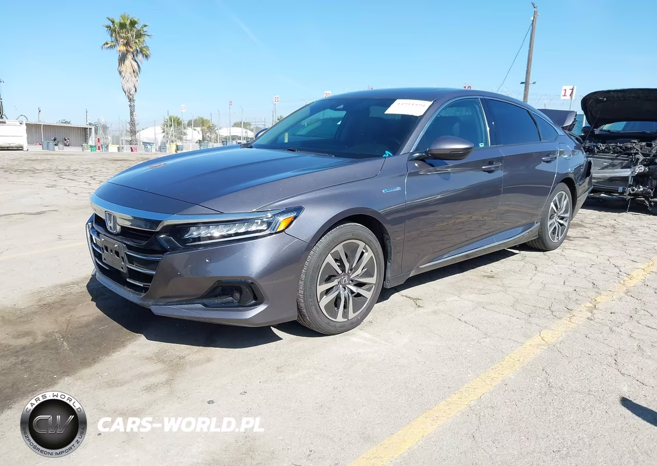 2022 Honda Accord Hybrid Ex-L VIN:1HGCV3F58NA015576 - 2