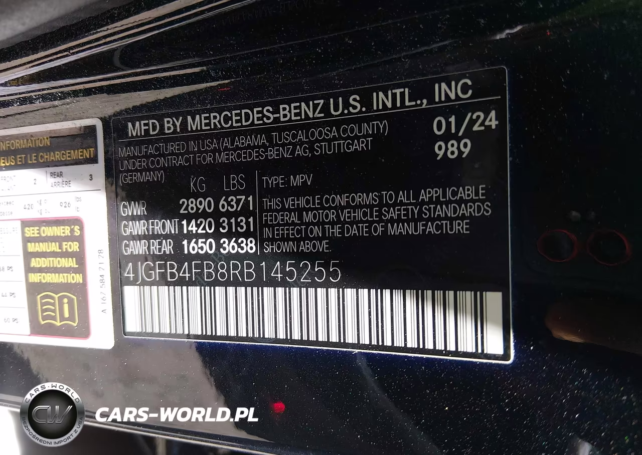 2024 Mercedes-Benz Gle 350 4Matic VIN:4JGFB4FB8RB145255 - 9