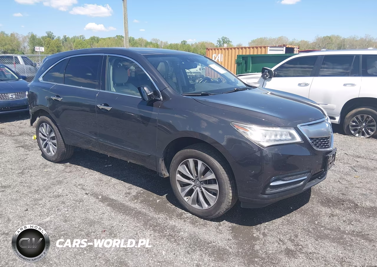 2015 Acura Mdx Technology Package