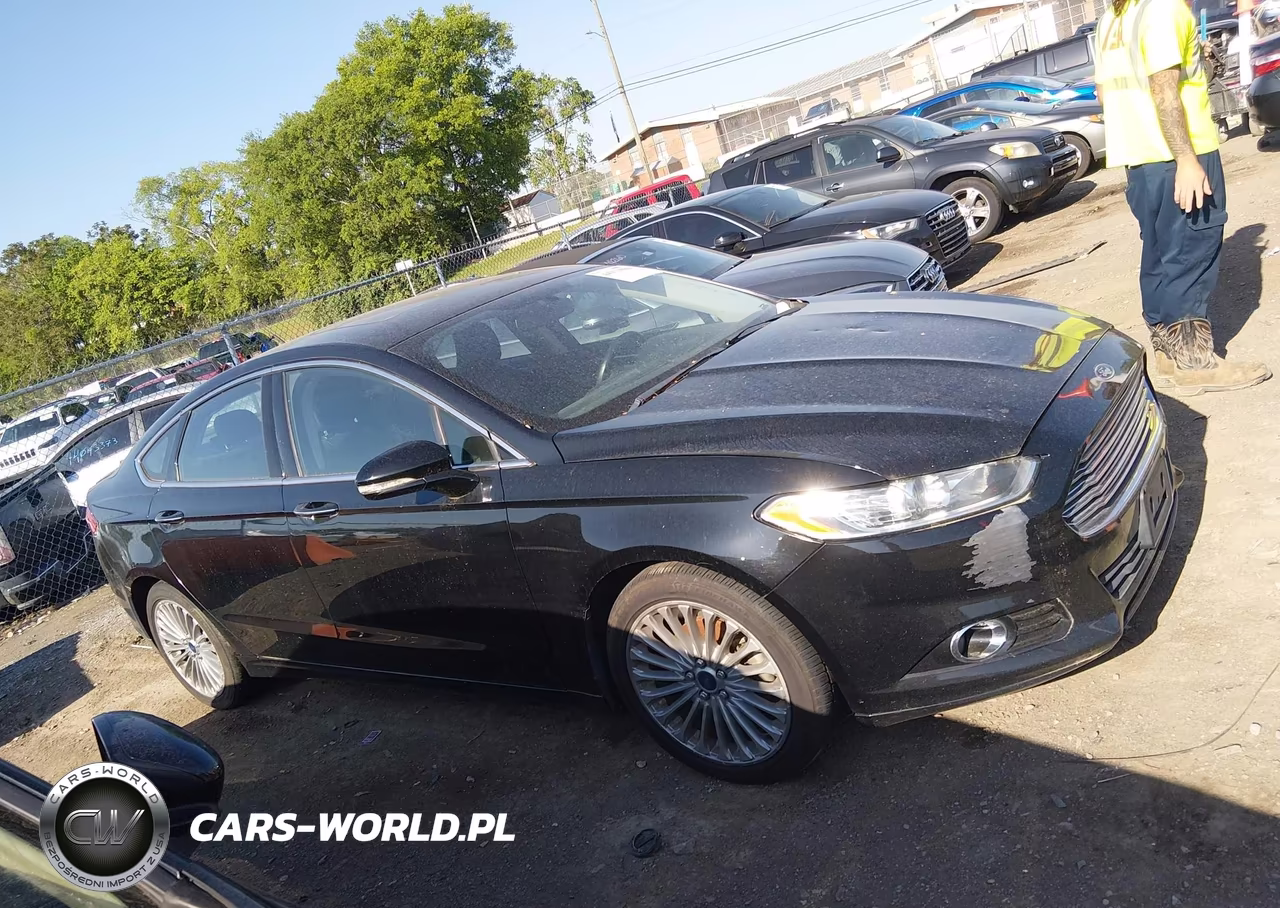 2016 Ford Fusion Titanium VIN:3FA6P0K94GR400337 - 13