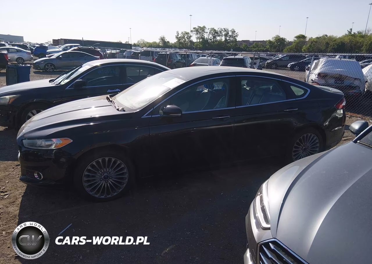 2016 Ford Fusion Titanium VIN:3FA6P0K94GR400337 - 14
