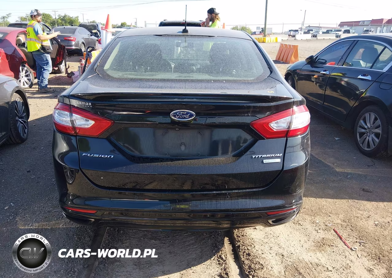 2016 Ford Fusion Titanium VIN:3FA6P0K94GR400337 - 16