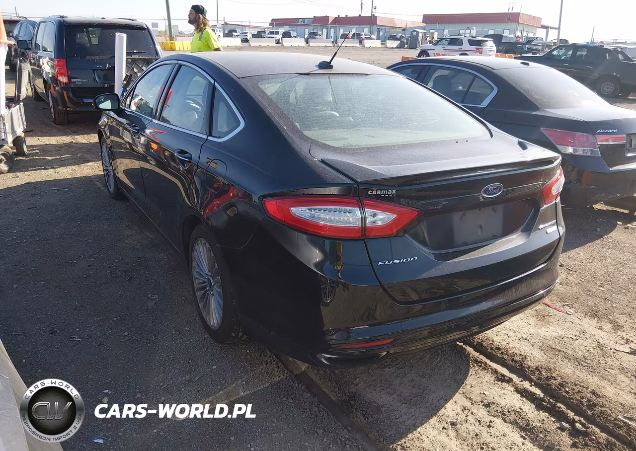 2016 Ford Fusion Titanium VIN:3FA6P0K94GR400337 - 3