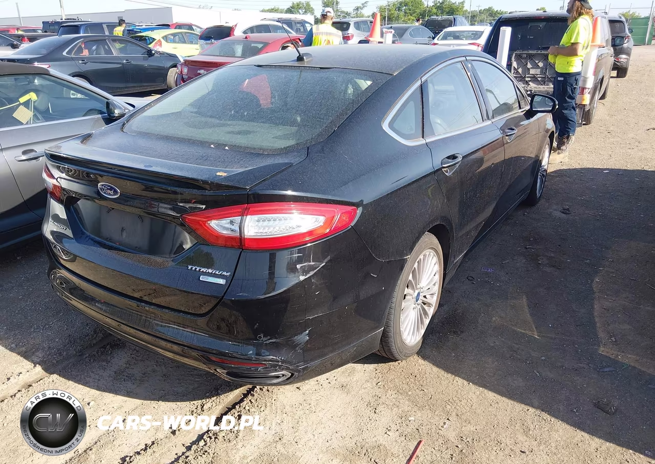 2016 Ford Fusion Titanium VIN:3FA6P0K94GR400337 - 4