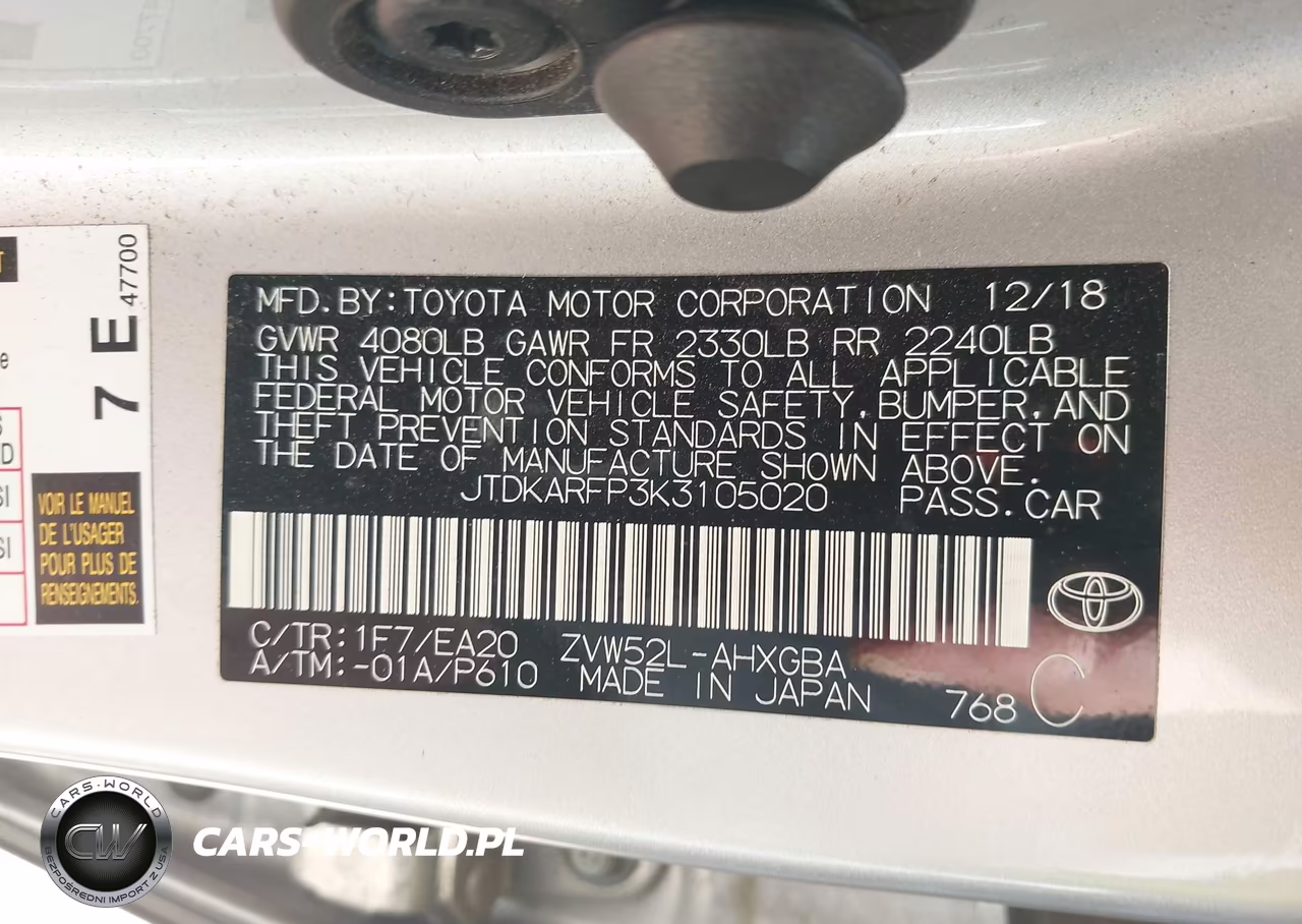 2019 Toyota Prius Prime Advanced VIN:JTDKARFP3K3105020 - 9