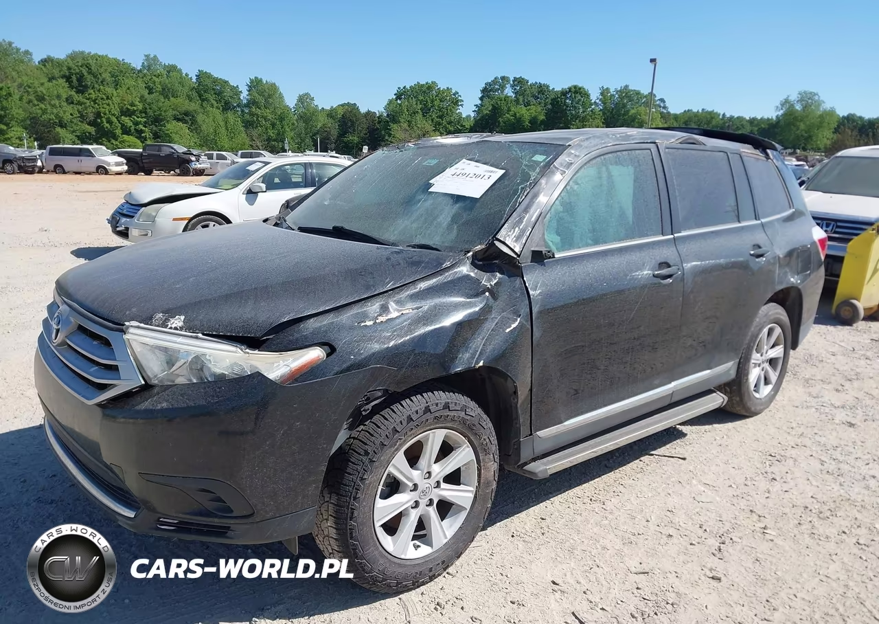 2013 Toyota Highlander VIN:5TDZA3EH2DS037350 - 2