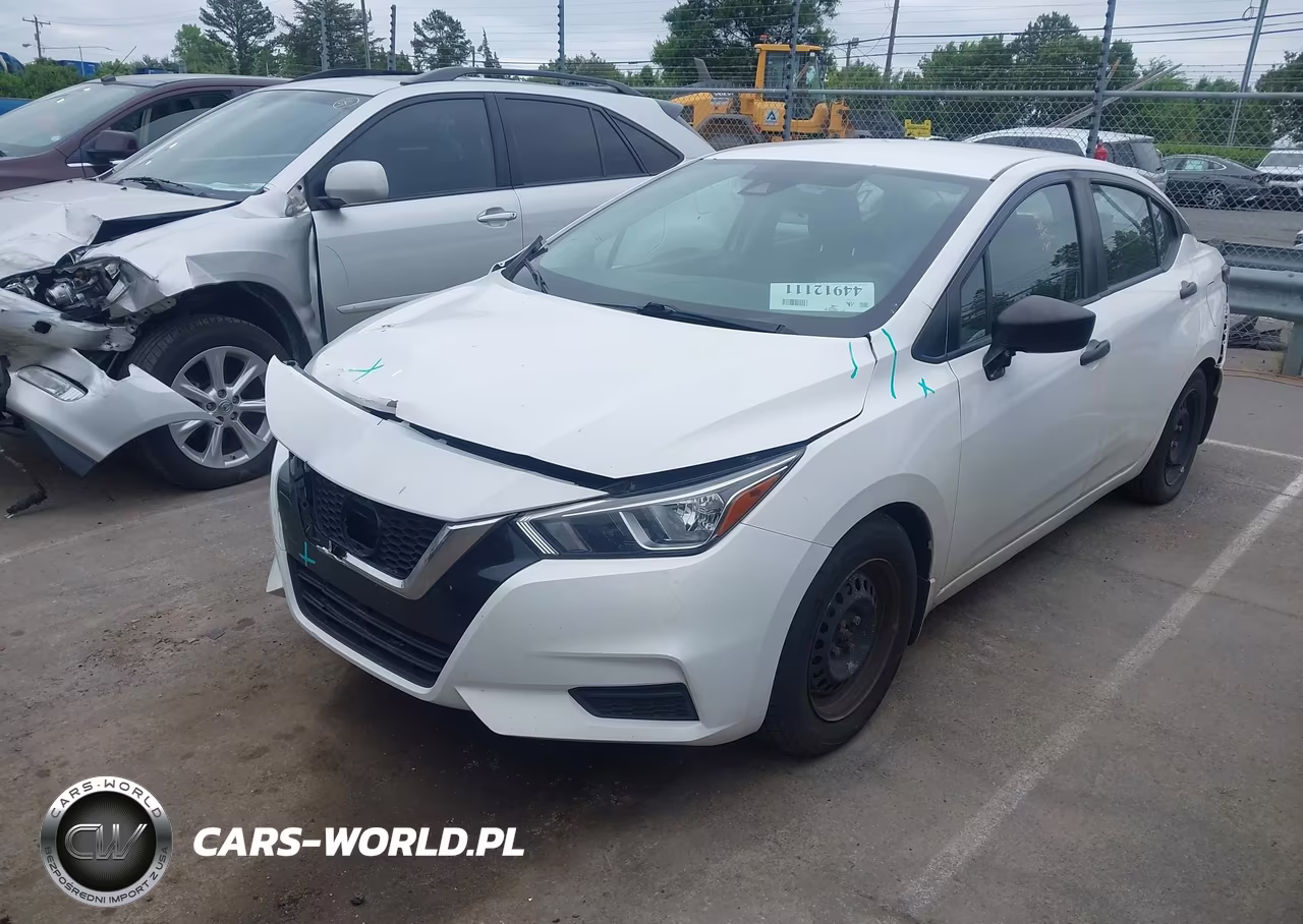 2021 Nissan Versa S Xtronic Cvt VIN:3N1CN8DV7ML894657 - 2
