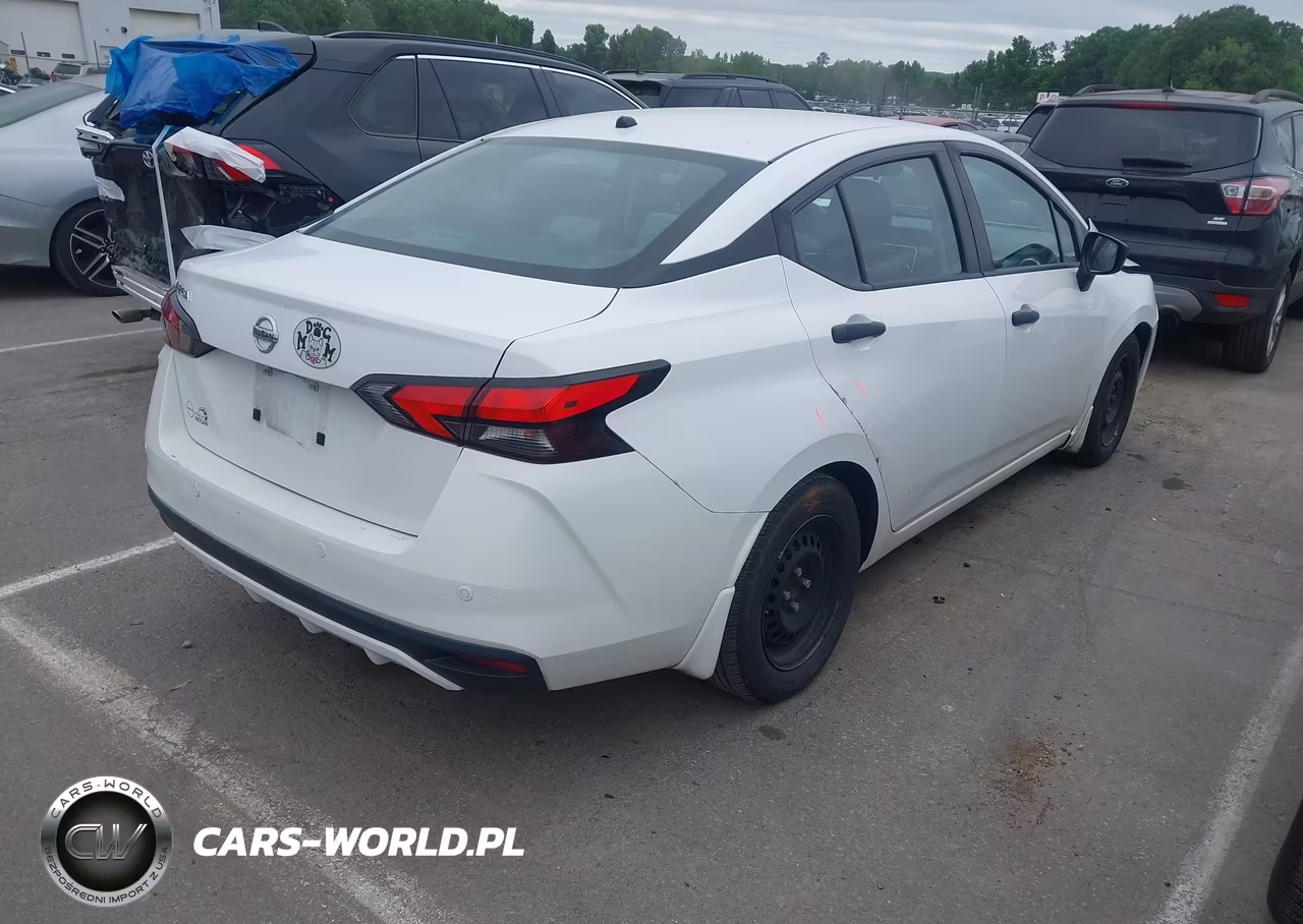 2021 Nissan Versa S Xtronic Cvt VIN:3N1CN8DV7ML894657 - 4