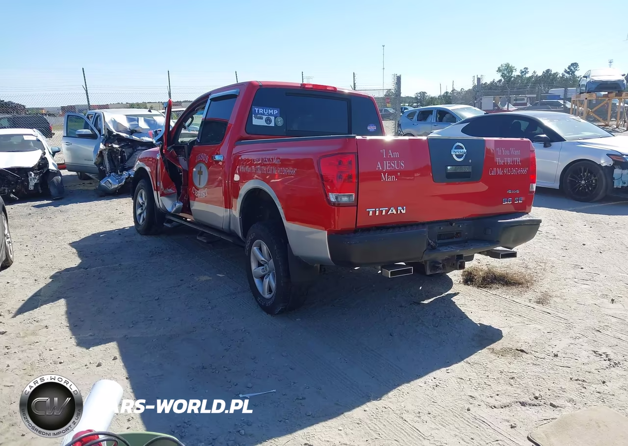 2010 Nissan Titan Xe VIN:1N6BA0EJ4AN304893 - 3
