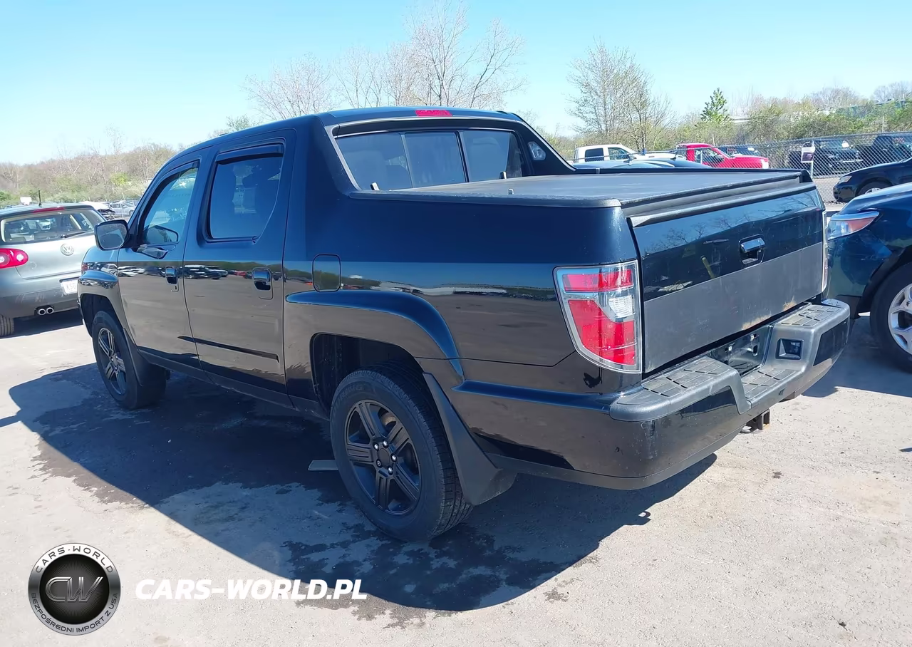 2013 Honda Ridgeline Rtl VIN:5FPYK1F56DB018801 - 3