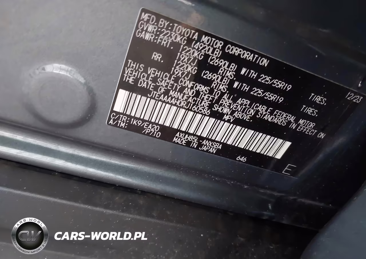 2024 Toyota Venza Limited VIN:JTEAAAAH0RJ160586 - 9