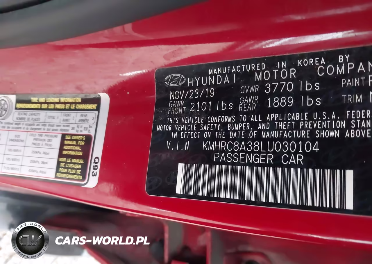 2020 Hyundai Venue Sel VIN:KMHRC8A38LU030104 - 9