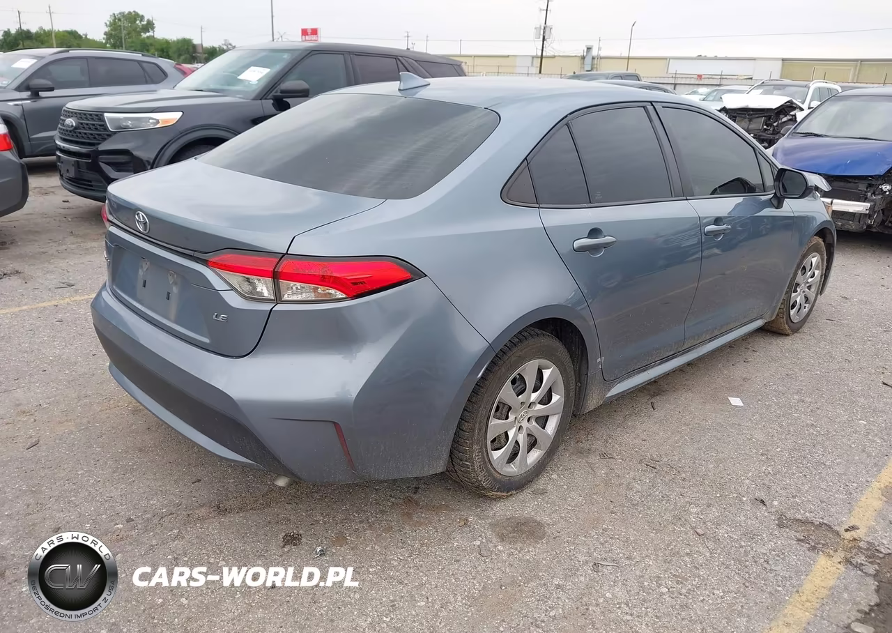 2020 Toyota Corolla Le VIN:5YFEPRAE2LP101759 - 4