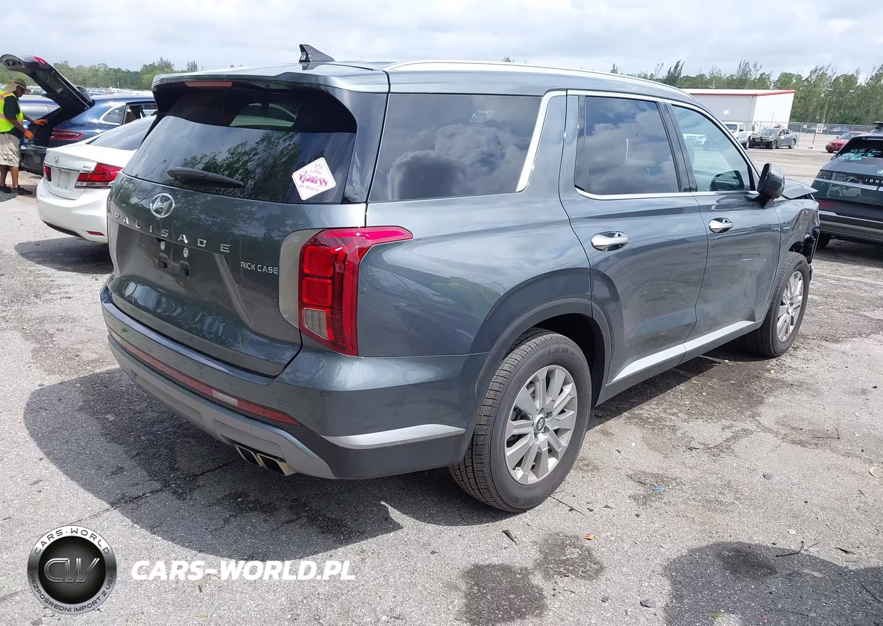 2025 Hyundai Palisade Sel VIN:KM8R24GE0SU913777 - 4