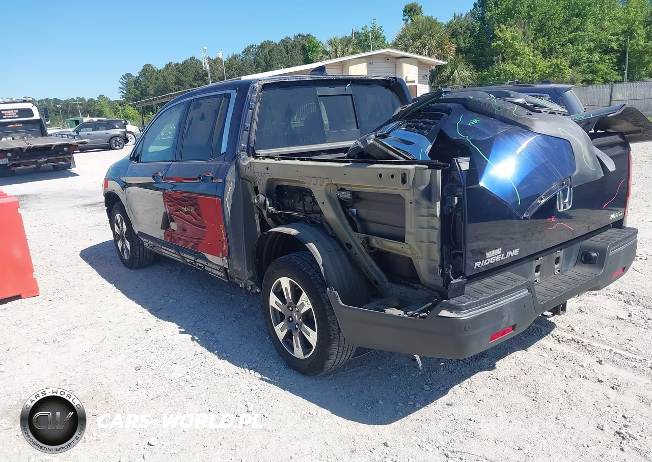 2018 Honda Ridgeline Rtl-E VIN:5FPYK3F71JB002224 - 3