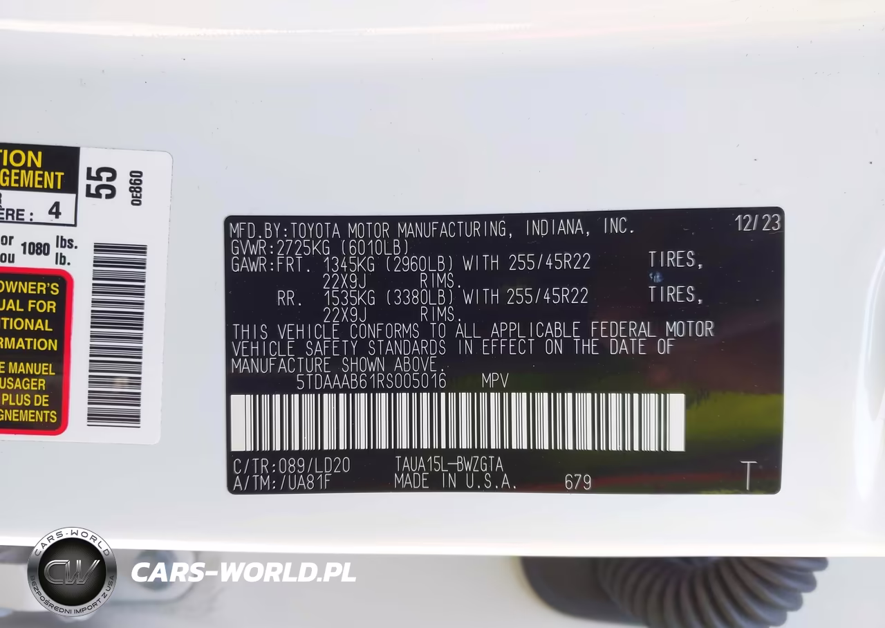 2024 Lexus Tx 350 Luxury VIN:5TDAAAB61RS005016 - 9