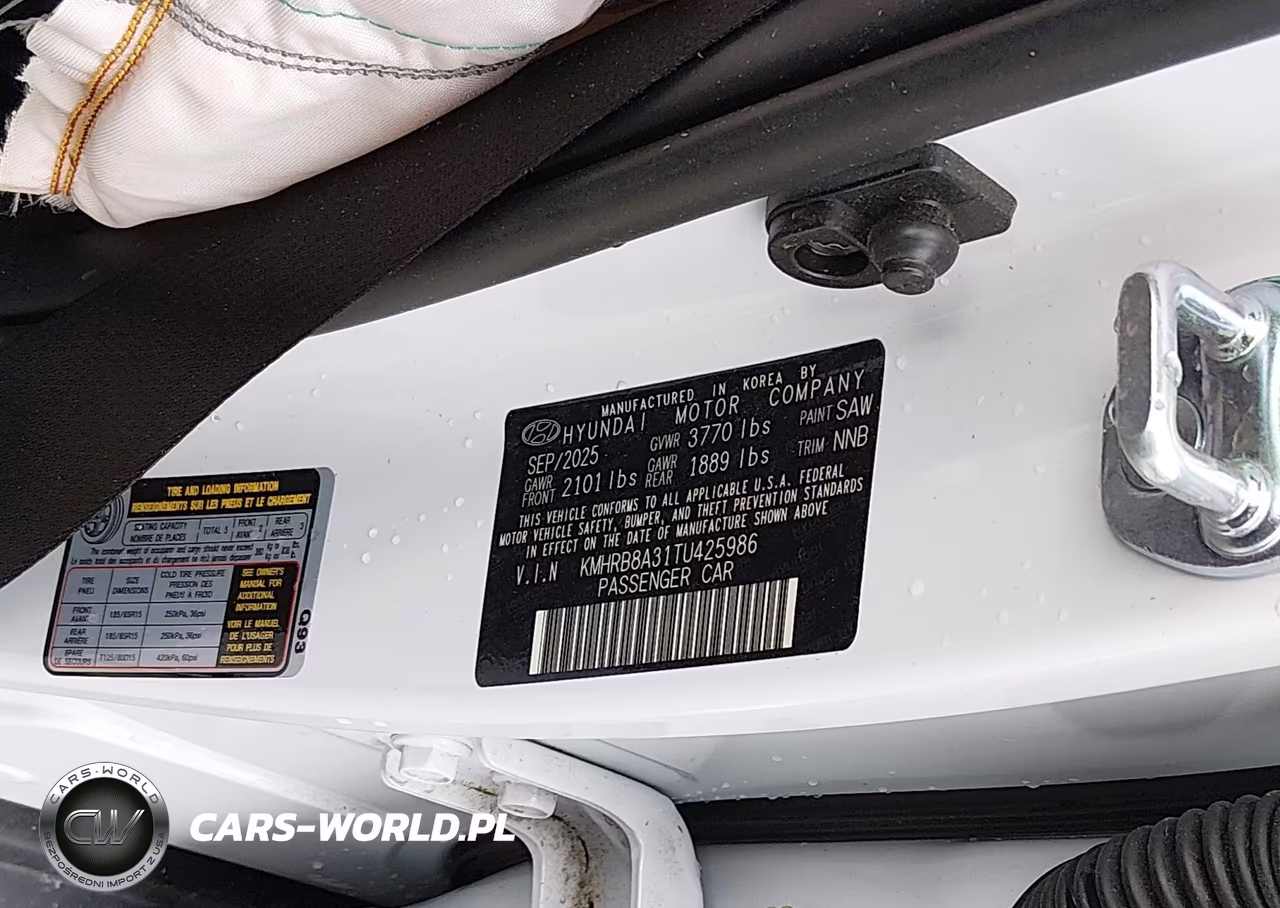 2026 Hyundai Venue Se VIN:KMHRB8A31TU425986 - 9