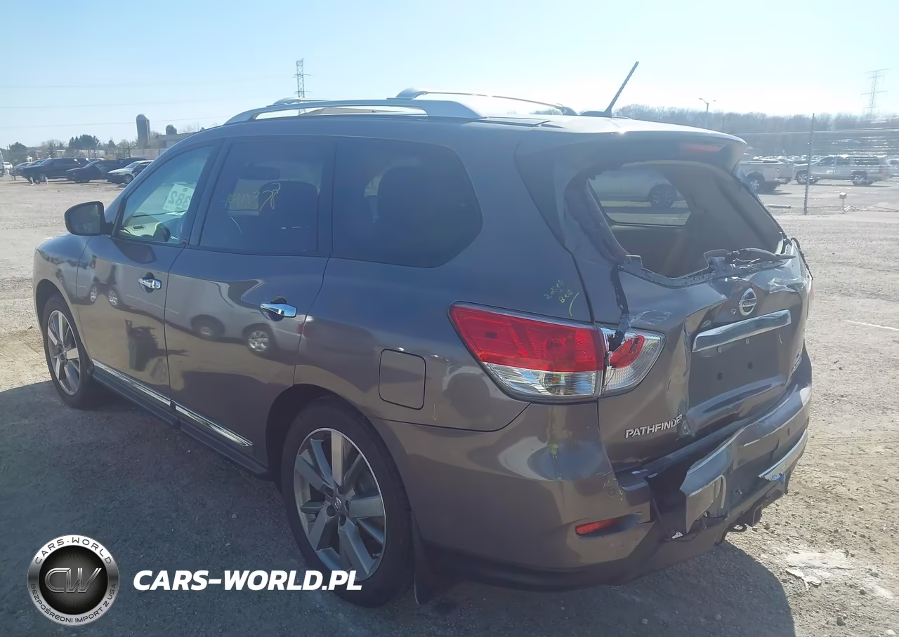 2014 Nissan Pathfinder Platinum VIN:5N1AR2MM4EC717974 - 3