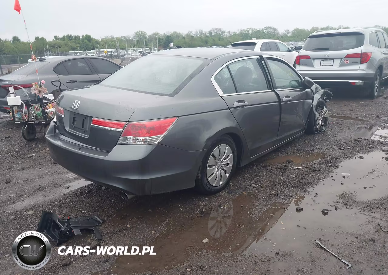 2012 Honda Accord 2.4 Lx VIN:1HGCP2F35CA202323 - 4