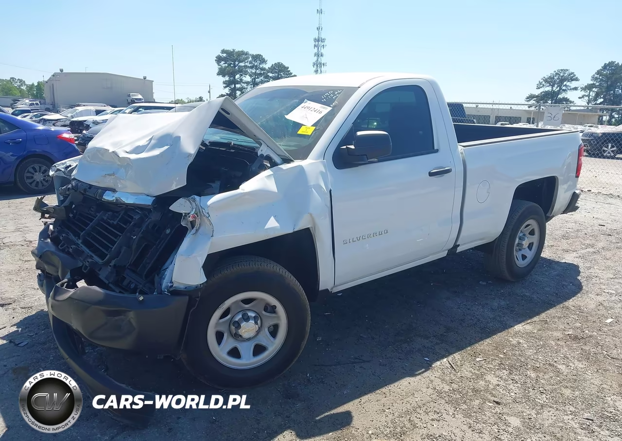 2018 Chevrolet Silverado 1500 Wt VIN:1GCNCNEC7JZ359730 - 2