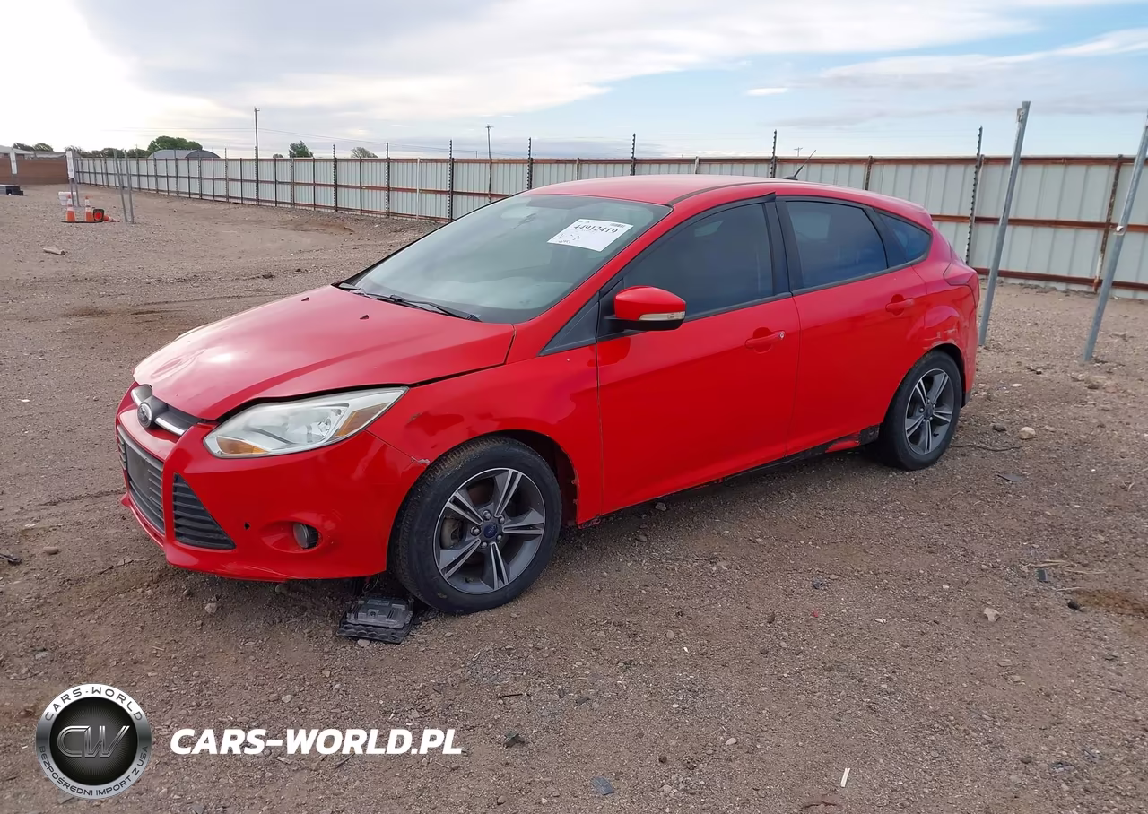 2014 Ford Focus Se VIN:1FADP3K28EL383677 - 2