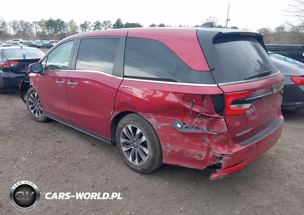 2022 Honda Odyssey Ex-L VIN:5FNRL6H75NB063218 - 3