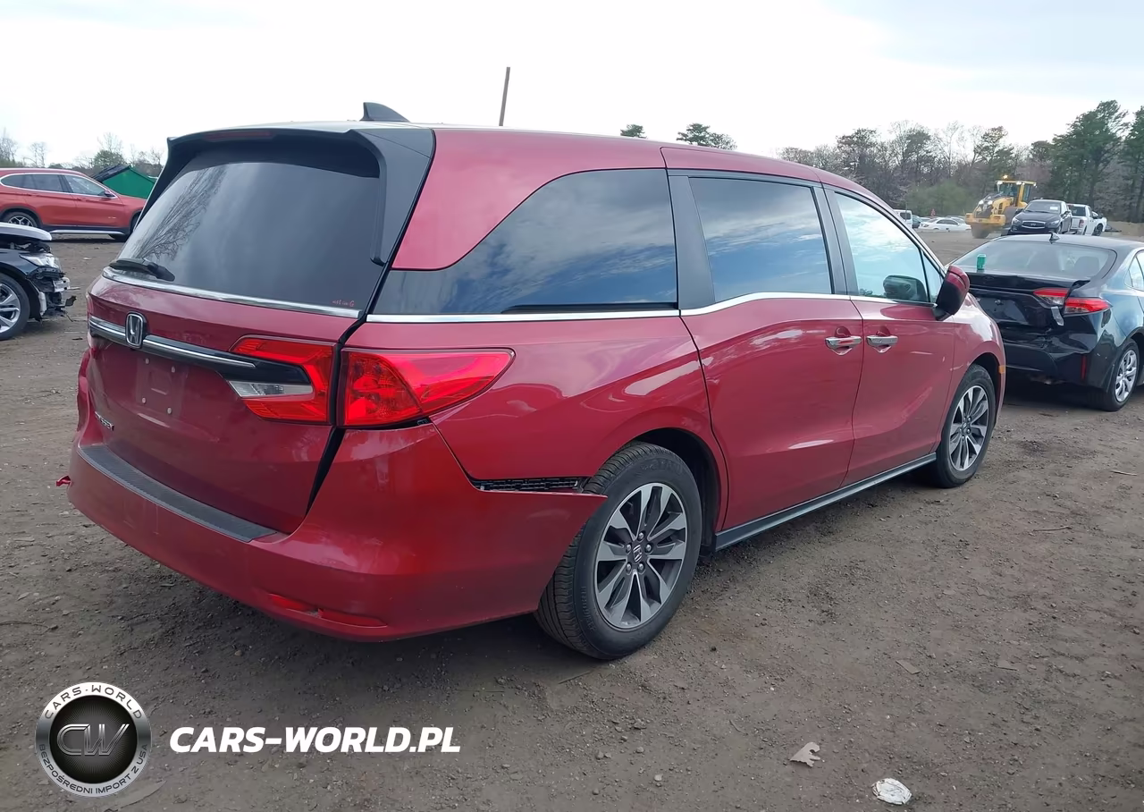 2022 Honda Odyssey Ex-L VIN:5FNRL6H75NB063218 - 4