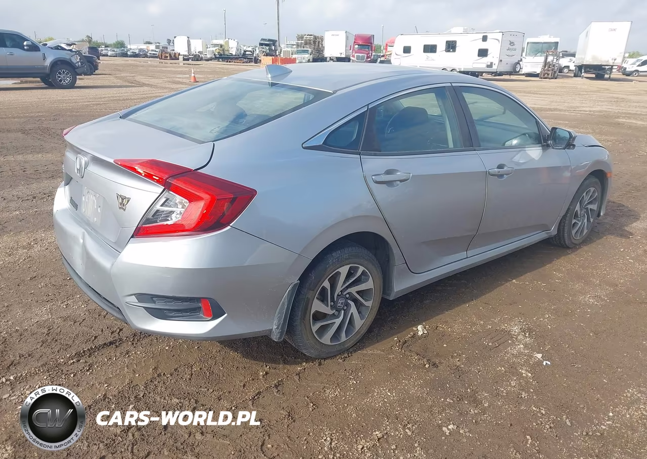2017 Honda Civic Ex VIN:19XFC2F79HE067958 - 4