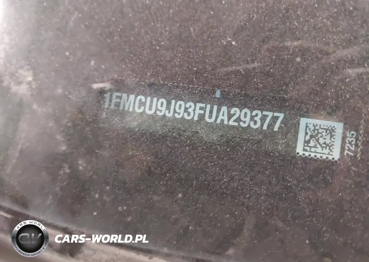 2015 Ford Escape Titanium VIN:1FMCU9J93FUA29377 - 9